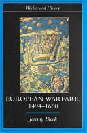 European Warfare 1494-1660 book cover