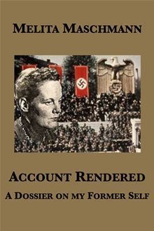 Account Rendered: a Dossier on my Former Self