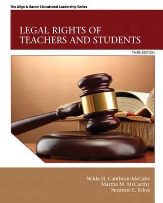 Legal Rights of Teachers and Students book cover