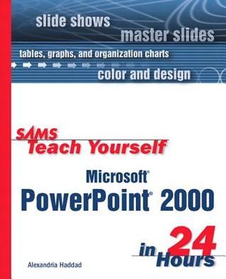 Sams Teach Yourself Microsoft PowerPoint 2000 in 24 Hours book cover