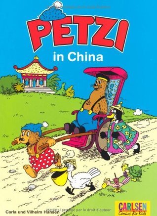 Petzi in China book cover