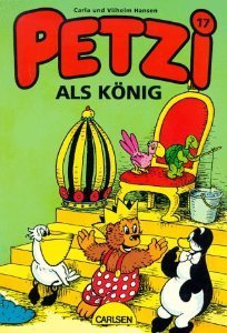 Petzi als König book cover