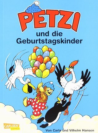 Petzi und die Geburtstagskinder book cover