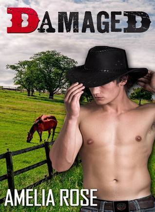 Damaged book cover