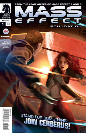 Mass Effect: Foundation book cover 1