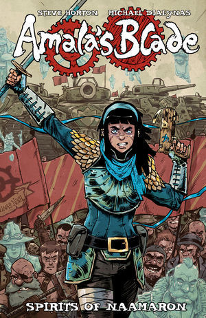 Amala's Blade book cover 2