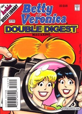 Betty and Veronica Double Digest Magazine #144 book cover