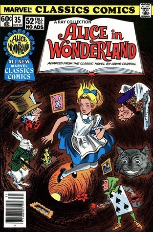 Alice in Wonderland book cover