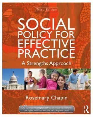Social Policy for Effective Practice: A Strengths Approach by Rosemary ...