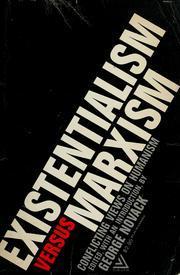 Existentialism Versus Marxism book cover