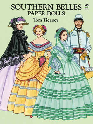 Southern Belles Paper Dolls book cover