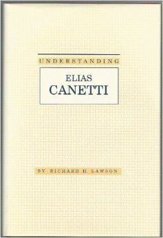 Understanding Elias Canetti book cover