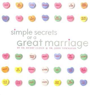 Simple Secrets of a Great Marriage book cover