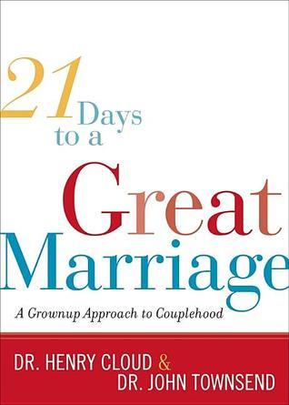 21 Days to a Great Marriage book cover