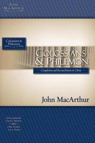 Colossians and Philemon book cover