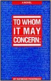 To Whom it May Concern