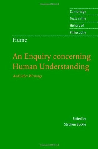 Hume: An Enquiry Concerning Human Understanding by Stephen Buckle ...