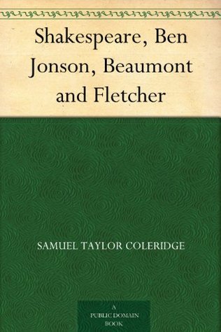 Shakespeare, Ben Jonson, Beaumont and Fletcher book cover