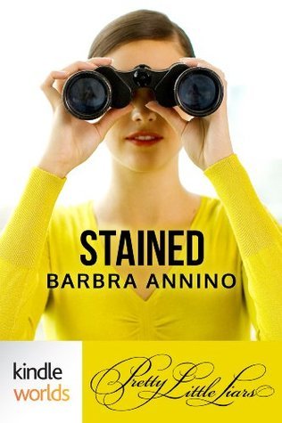 Stained book cover
