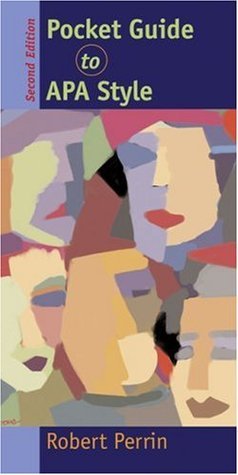 Pocket Guide to APA Style by Robert Perrin | Goodreads