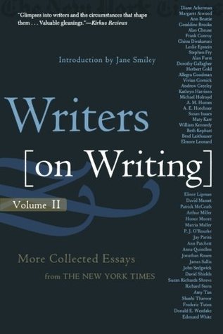 Writers On Writing, Volume Ii (Writers on Writing book cover