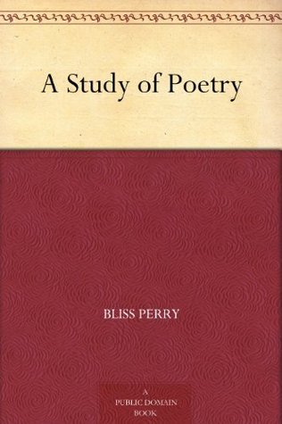 A Study of Poetry book cover