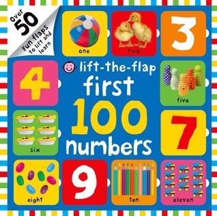 First 100 Lift The Flap Numbers book cover