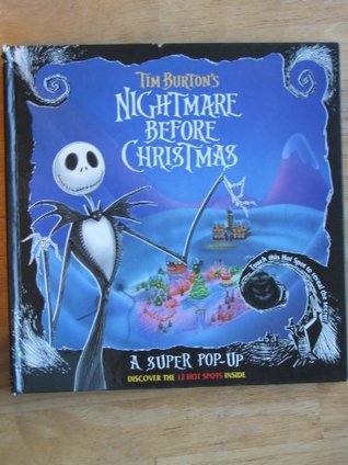 Tim Burton's The Nightmare Before Christmas book cover