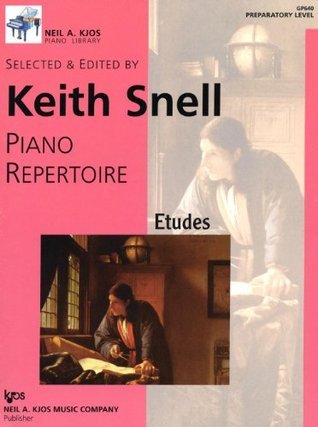 GP640 Piano Repertoire Etudes Preparatory Level By Keith Snell 