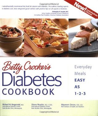 Betty Crocker Diabetes Cookbook book cover