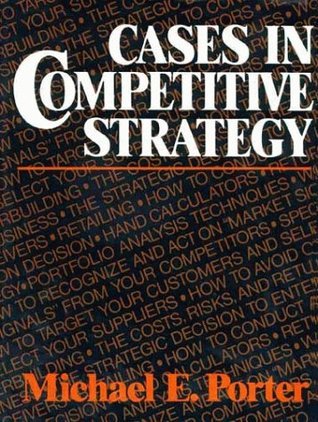 CASES IN COMPETITIVE STRATEGY book cover