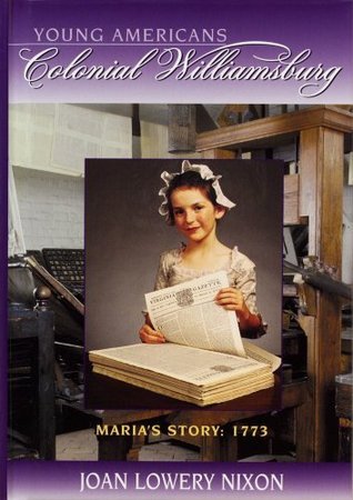 Maria's Story, 1773 book cover