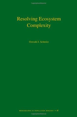 Resolving Ecosystem Complexity book cover