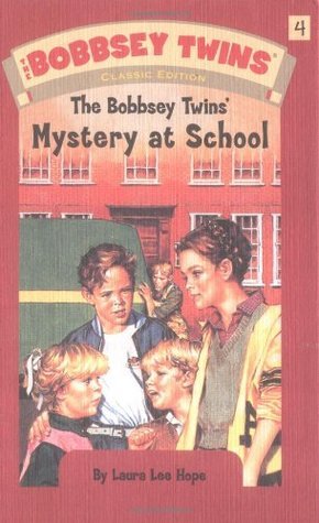 The Bobbsey Twins' Mystery at School book cover