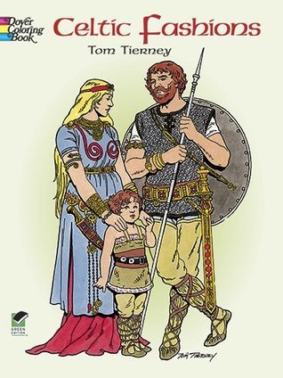 Celtic Fashions Coloring Book book cover