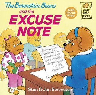 The Berenstain Bears and the Excuse Note book cover
