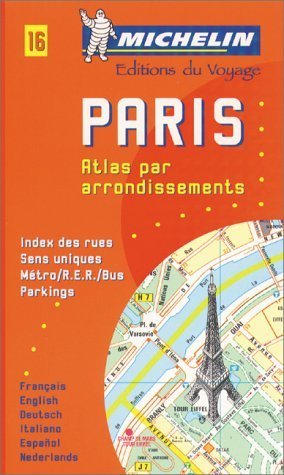 Michelin Paris Par Arrondissements Map 16