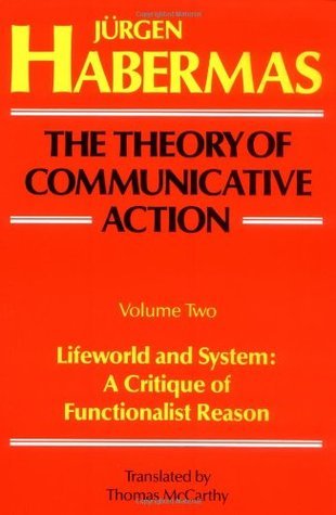 The Theory of Communicative Action book cover