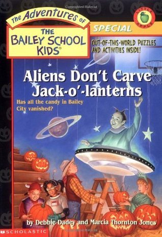 Aliens Don't Carve Jack-O'-Lanterns book cover