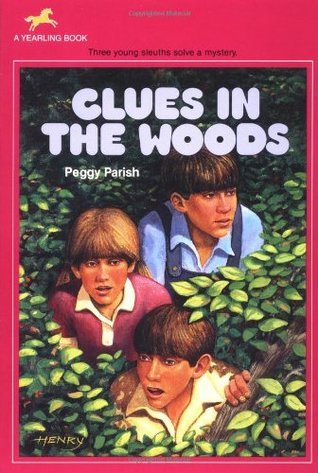 Clues in the Woods book cover