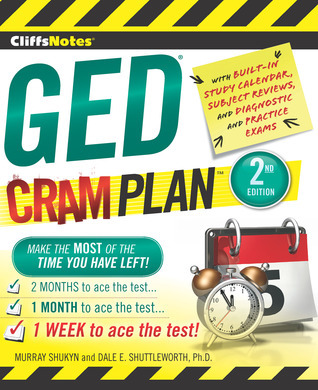 Cliffsnotes GED Test Cram Plan Second Edition by Murray Shukyn | Goodreads