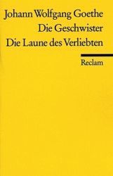 Die Geschwister. Die Laune des Verliebten book cover