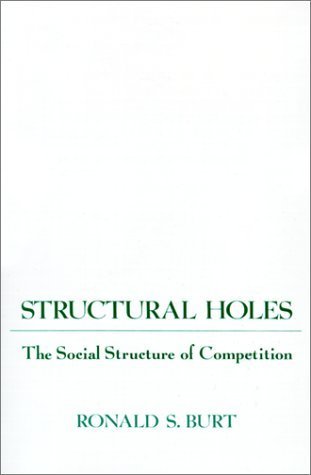 洋書 Structual Holes Structural Holes: The Social Structure of Competition by