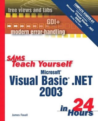 Sams Teach Yourself Microsoft Visual Basic .Net 2003 in 24 Hours book cover