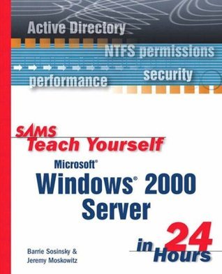Sams Teach Yourself Microsoft Windows 2000 Server in 24 Hours book cover