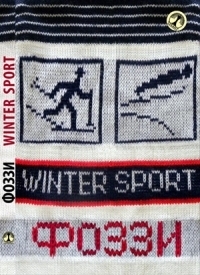 Winter sport book cover