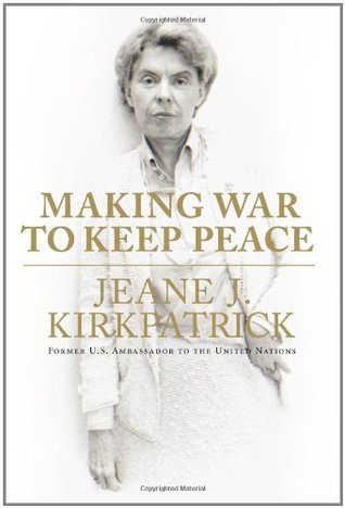 Making War to Keep Peace cover