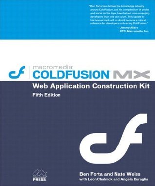 ColdFusion MX Web Application Construction Kit book cover