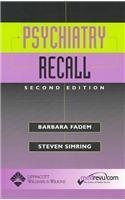 Psychiatry Recall, 2nd Edition