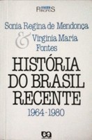 História do Brasil recente book cover